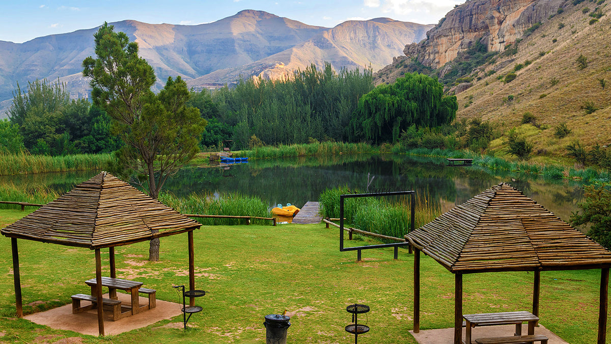 🏔️ Double Room with Patio | Kiara Lodge, Free State