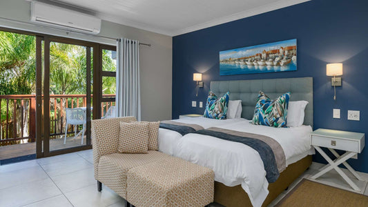 🌿 Twin Room with Patio | Formosa Bay Resort, Plettenberg Bay