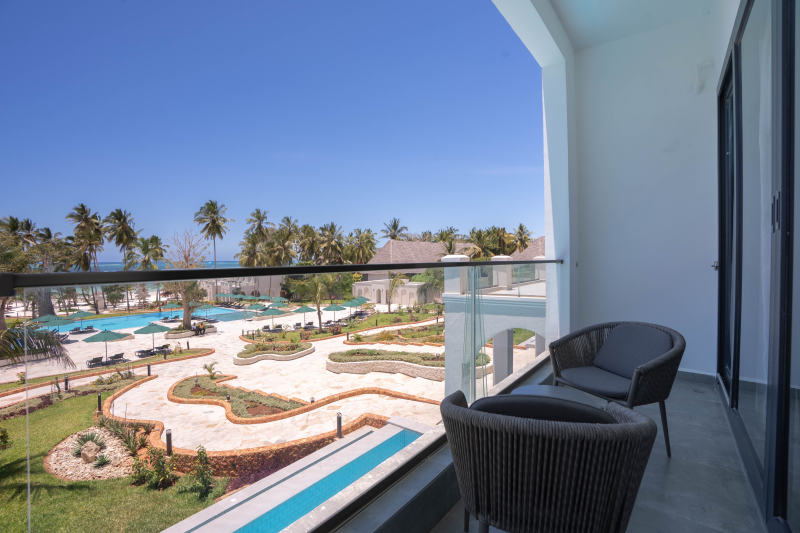 🌊✨ Double Room with Balcony Pool & Sea View✨🌊- Tembo Kiwengwa Resort