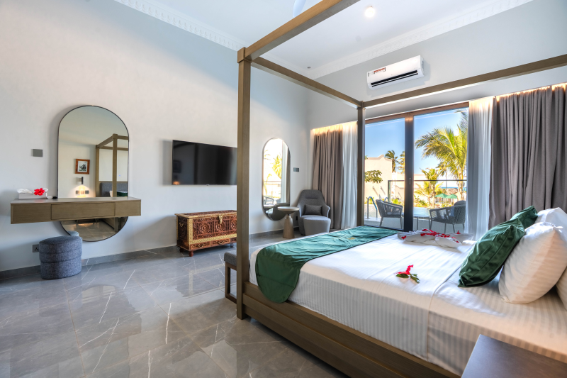 🌊✨ Double Room with Patio, Sea View & Walk-In Pool ✨🌊