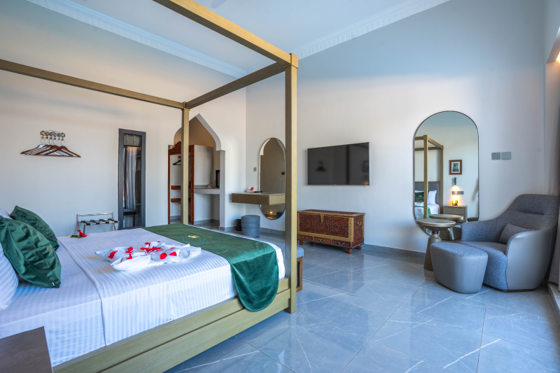 🌊✨ Double Room with Patio, Sea View & Walk-In Pool ✨🌊
