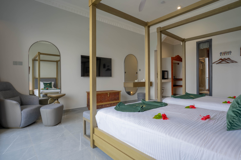 Twin Room with Patio, Sea View & Walk-In Pool ✨🌊