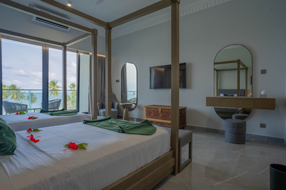 Twin Room with Balcony Pool & Sea View ✨🌊