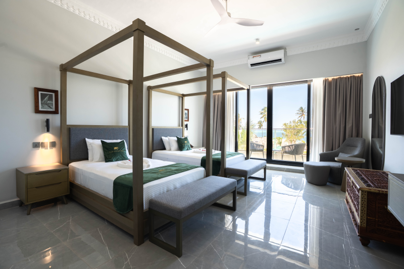 Twin Room with Patio, Sea View & Walk-In Pool ✨🌊