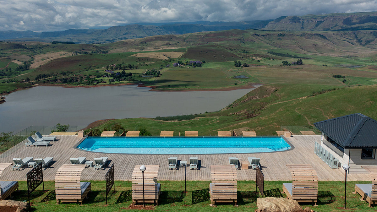 ⛰️ Two Bedroom Villa with Splash Pool | Cayley Mountain Resort, Drakensberg