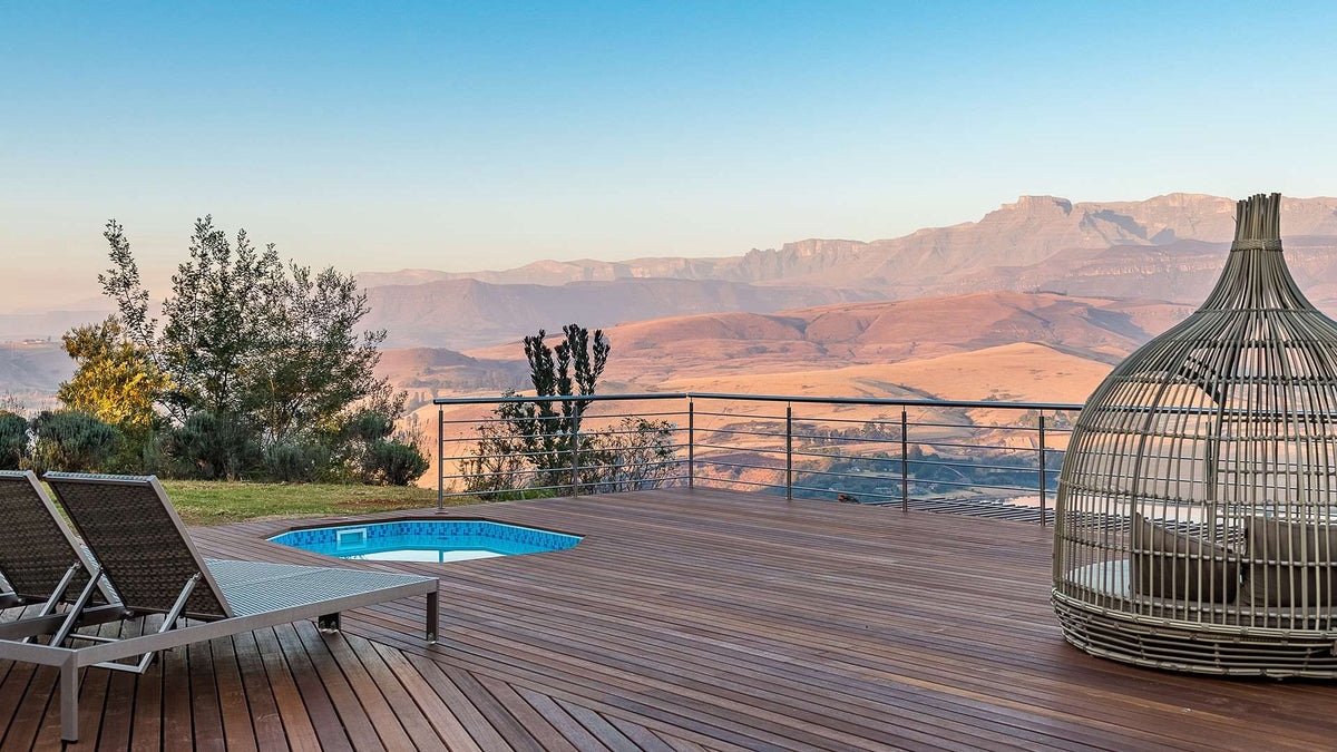 ⛰️ Five Bedroom Manor with Splash Pool | Cayley Mountain Resort, Drakensberg
