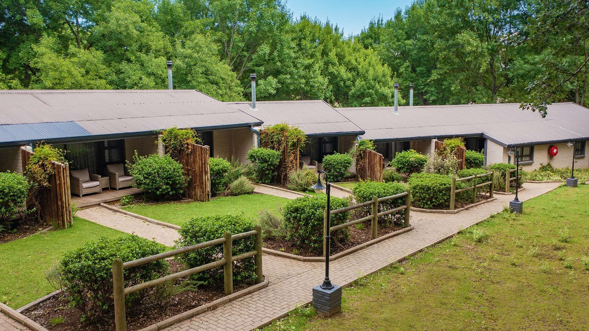 🏔️ Double Room with Patio | Kiara Lodge, Free State