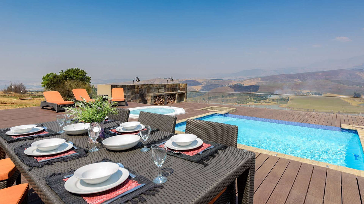⛰️ Four Bedroom Villa with Spa | Cayley Mountain Resort, Drakensberg